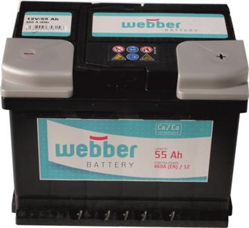 Akumulator WEBBER 12V 55Ah 480A, WA0550