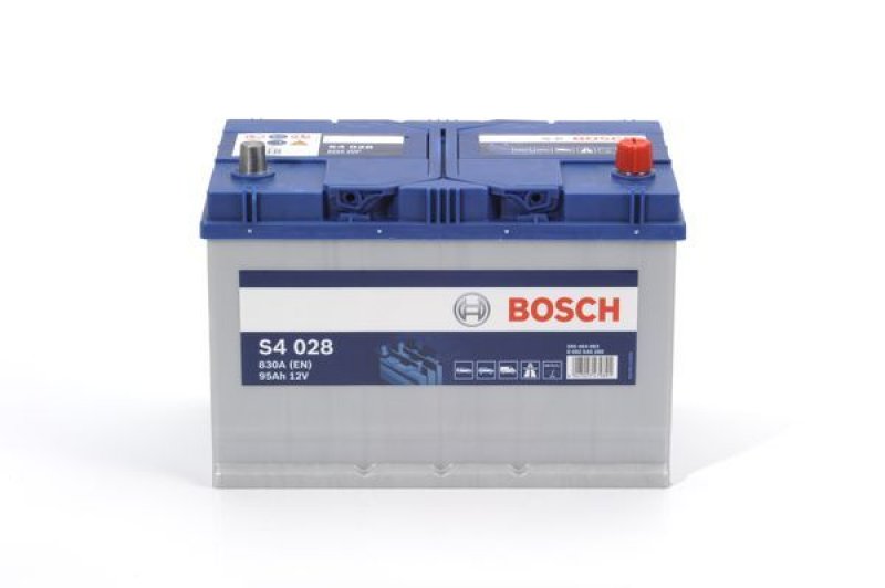 Autobatéria BOSCH S4/12V, 95Ah, 830A - 0092S40280