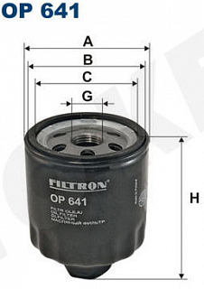 Olejový filter FILTRON OP641