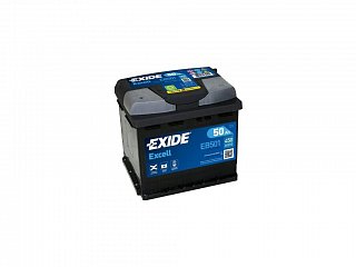 Akumulator EXIDE Excell 12V 50Ah 450A Ľ+ EB501