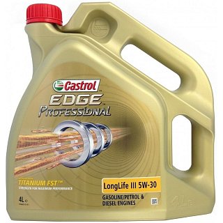 CASTROL EDGE PROFESSIONAL LONGLIFE III 5W-30 4L