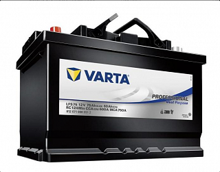 VARTA Professional DP,12V,75Ah,s.p.600A, 812071P