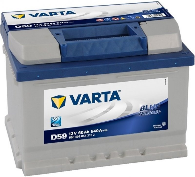 Akumulator Varta blue 12V 60Ah 540A 560 409 054