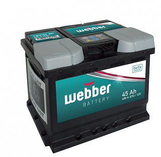 Akumulator WEBBER 12V 45Ah 400A, WA0450