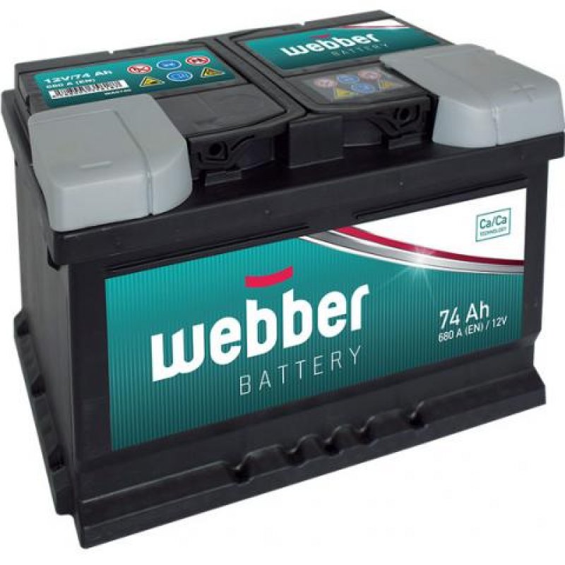 WEBBER 12V 74Ah 680A WA0740