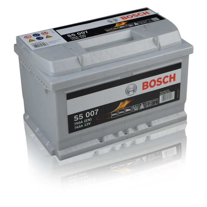 Bosch S5 12V 74Ah 750A 0 092 S50 070