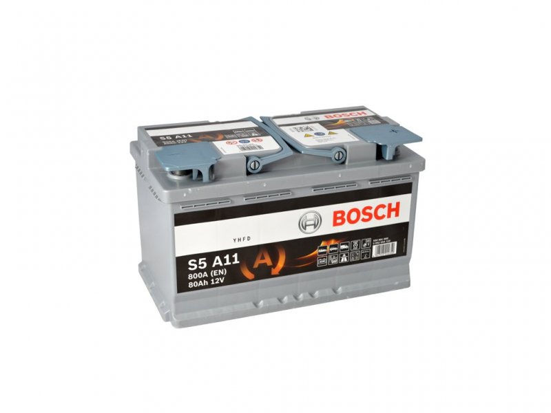 Bosch Start-Stop AGM 12V 80Ah 800A 0 092 S5A 110