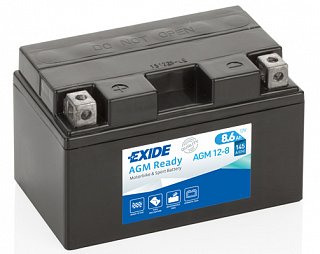 Exide AGM12-8 12V 8,6Ah 145A