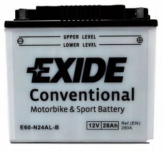 Exide E60-N24AL-B 12V 28Ah 280A