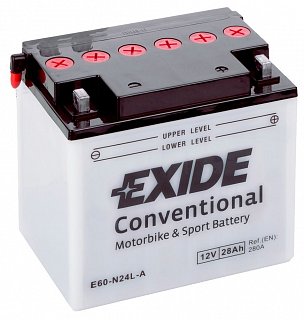 Akumulátor Exide E60-N24L-A 12V 28Ah 280A