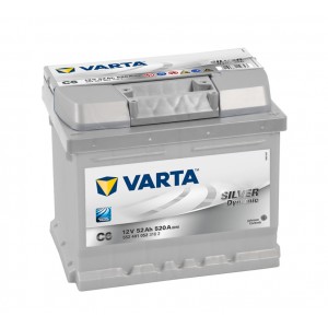 AKUMULATOR VARTA SILVER 12V 52AH 520A P+ 552401052