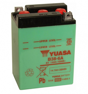 Yuasa B38-6A 6V 13Ah