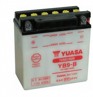 Akumulátor Yuasa YB9-B 12V 9Ah 115A