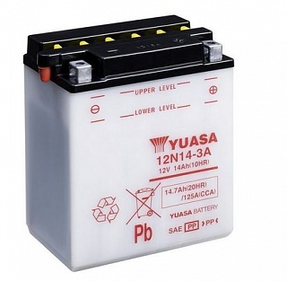 Akumulátor Yuasa 12N14-3A 12V 14Ah 125A