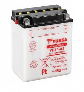 Akumulátor Yuasa YB14-A2 12V 14Ah 175A