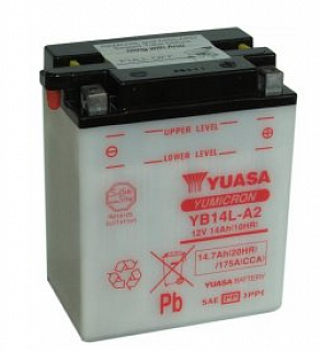 Akumulátor Yuasa YB14L-A2 12V 14Ah 175A