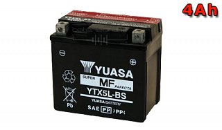 Akumulátor Yuasa YTX5L-BS 12V 4Ah 80A