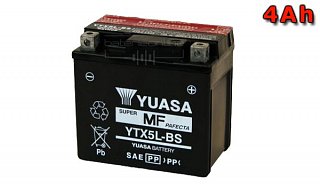 Yuasa YTX5L-BS 12V 4Ah 80A
