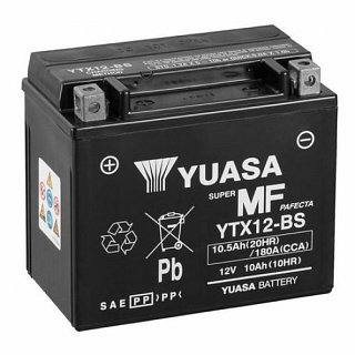 Yuasa YTX12-BS 12V 10Ah 180A