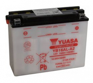 Akumulátor Yuasa YB16AL-A2 12V 16Ah 210A