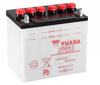Yuasa 12N24-3 12V 24Ah 200A
