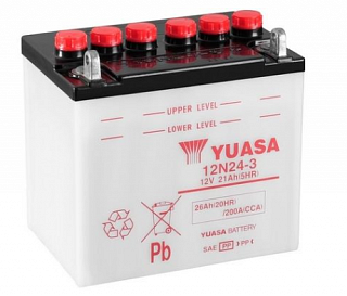 Akumulátor Yuasa 12N24-3 12V 24Ah 200A