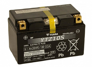 Yuasa YTZ10S 12V 9,1Ah 190A