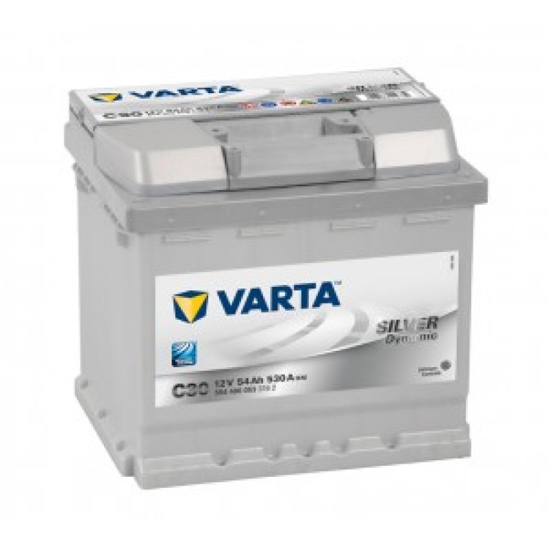 AKUMULATOR VARTA SILVER 12V 54AH 530A P+, 554400053