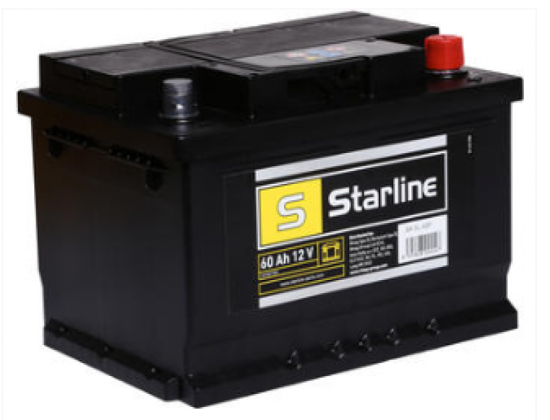 Akumulator Starline 12V 60Ah 540A SL60P