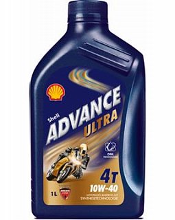 shell Advance Ultra 4T 10w-40 1L