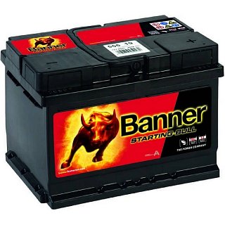 Akumulator Banner Starting Bull 12V 55Ah 450A P+ 55519