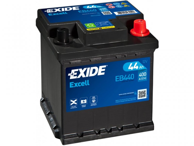 Akumulator EXIDE EXCELL 12V 44AH 400A EB440