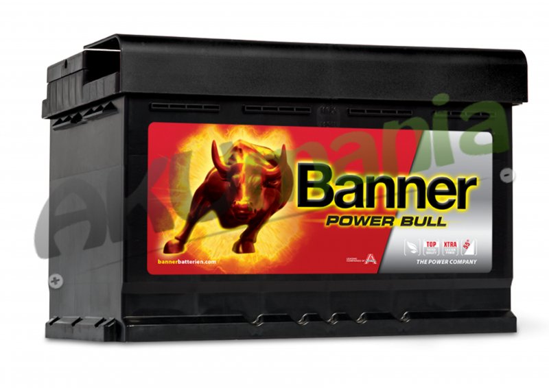 Akumulator Banner Power Bull 12V 74Ah 680A P+ P7412