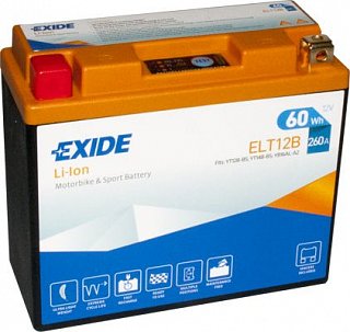 Exide Li-ion ELT12B 12V 5Ah 260A