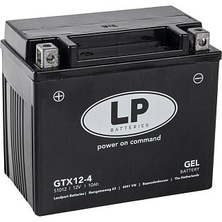 LP GEL GTX12-BS 12V 10Ah 160A