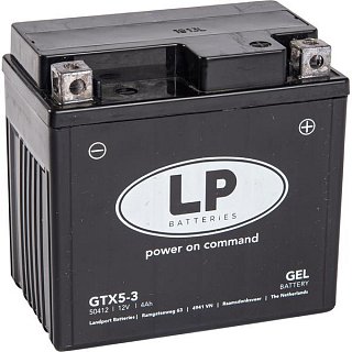 LP GEL GTX5L-BS 12V 4AH 60A