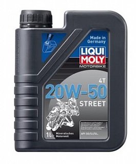 Liqui Moly 1500  MOTORBIKE 4T 20W-50 STREET 1L