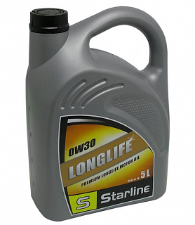 Motorový olej LONGLIFE 0W-30 - 5 litrov