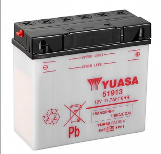 Yuasa 51913 12V 19Ah 100A