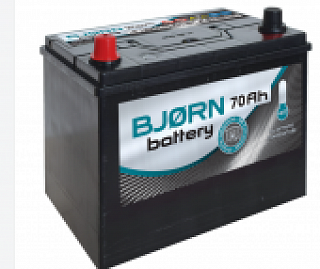 Bjorn 12V 70Ah 580A BA0701