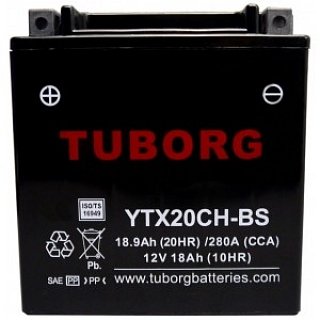 Tuborg YTX20CH-BS 18Ah 280A