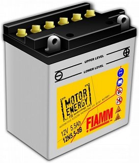 Fiamm 12N5.5-3B 12V 5,5Ah 50A