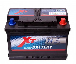 XT BATTERY 12V 74Ah 660A XT 74