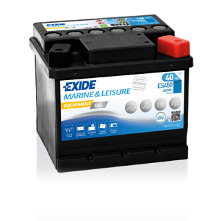 Exide EQUIPMENT GEL 12V 40Ah 280A ES450