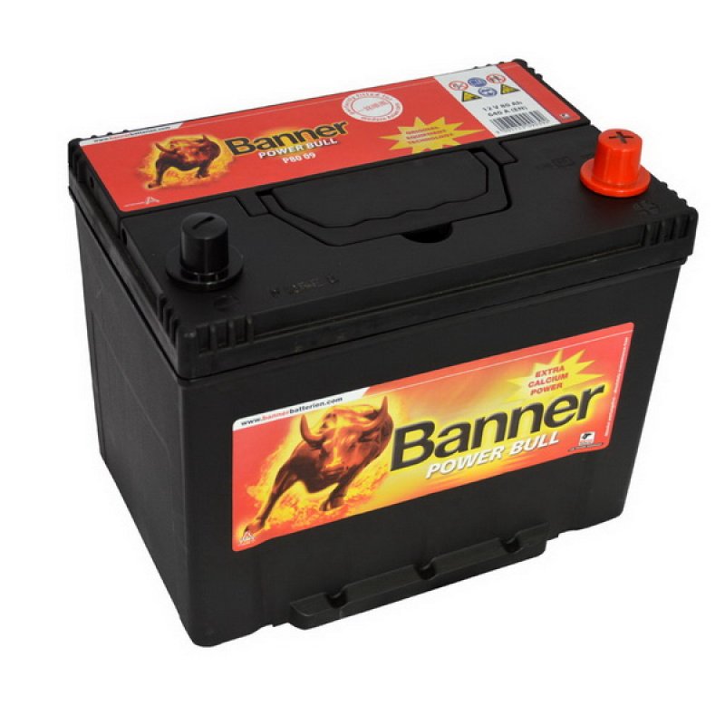 Banner 55519 Starting Bull 12V 55Ah 450A Autobatterie