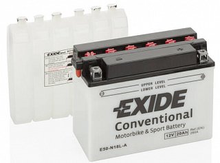 Exide E50-N18L-A 12V 20Ah 260A