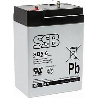 SSB SB5-6 6V 5Ah