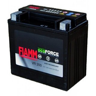 FIAMM ECOFORCE AGM 12V 12AH 200A VR200 btx15