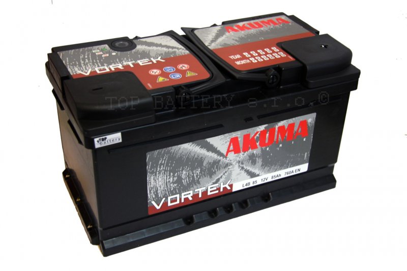 Autobatéria AKUMA Vortek 12V 85Ah 760A L4B 85