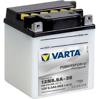 Varta 12N5.5A-3B 12V 5,5Ah 58A 506012